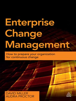cover image of Enterprise Change Management